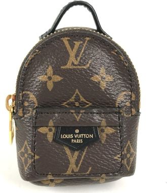 Louis Vuitton Black Brown Monogram Canvas Backpack (Pre-Owned)