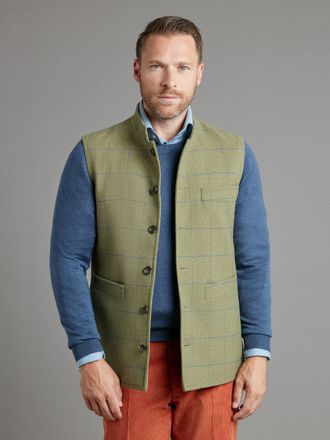 Oliver Brown Gilet - Ettrick Tweed