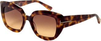 Tom Ford Womens 53mm Brown Sunglasses FT1192-53F-53