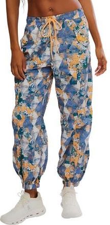 Free People Set Me Free Print Pants in Midnight Navy Combo at Nordstrom Rack, Size X-Small