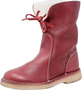 Generic Waterproof Snow Boots Women Flat Heel High Top Warm Winter Boots Fur Lined Low Heel Ankle Booties Female Wide Fitting Ladies Hiking Boot Walking Shoes