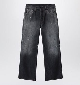 Acne Studios 2021M Faded Jeans With Paint Splatters