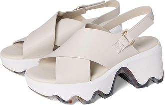 Sorel Kinetic Aura Slingback Womens Dress Sandals Fawn/Black : 10.5 B - Medium, Synthetic