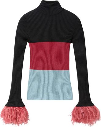 La DoubleJ Blouses & Shirts - Dames - Cashmere truien - Veelkleurig - M - Kasjmier - Truien & Vesten
