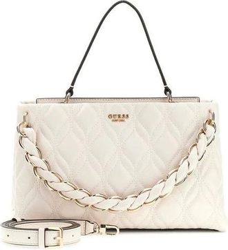 Guess Tassen, Dames, Wit, ONE Size, Maxine 2 Comp Satchel