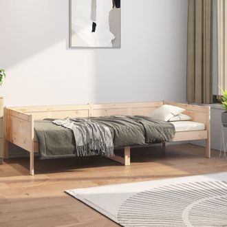 vidaXL Sof&aacute; Cama Madera Maciza De Pino 80x200 Cm Vidaxl