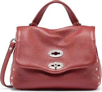 Zanellato Postina Daily Baby - Dames - Handtassen - Rood - ONE Size - Leer - Tassen