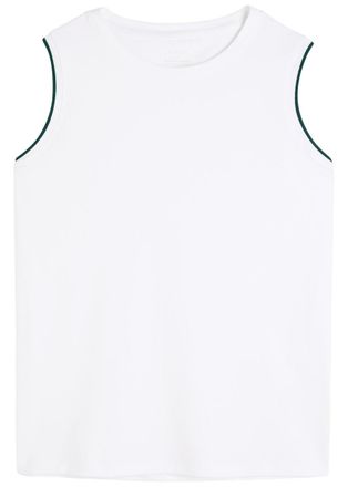 Varley Arton Performance Stretch-jersey Tank - White - S (UK8-10 / S)