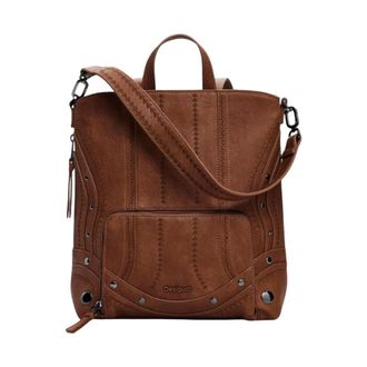 Desigual Backpacks, female, Brown, ONE SIZE, Versatile Handbag