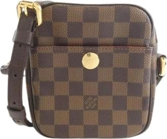 Louis Vuitton Pre-owned Cross Body Bags, female, Brown, Size: ONE SIZE Pre-owned Damier Lift Shoulder Bag