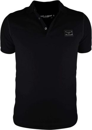 Dolce & Gabbana Hombre, Camisetas, Negro, Talla: S