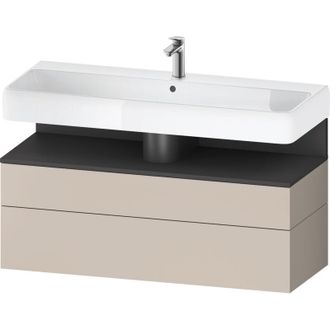 Duravit Qatego Mueble Bajo Lavabo, 1 Extra&iacute;ble Y 1 Caj&oacute;n, - Duravit