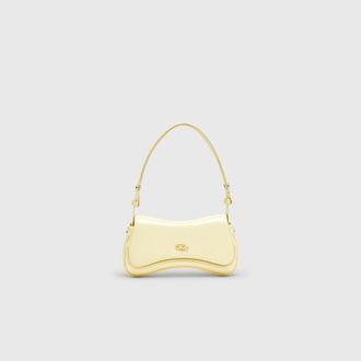 Diesel Play-Clutch in glossy PU - Clutches - Woman - Yellow