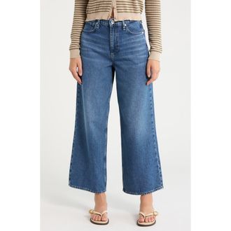 Rag & Bone Annie High Waist Ankle Wide Leg Jeans in Lwry at Nordstrom Rack, Size 30