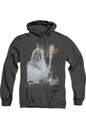 Gildan Lord Of The Rings Gandalf Adult Heather Hoodie / Hooded Sweatshirt