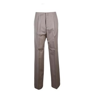 Alberta Ferretti Pantaloni a gamba larga - - Trousers - Donna - Marrone - M