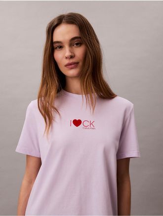 Calvin Klein Jeans Calvin Klein Womens Heart Logo Classic T-Shirt - Open Misc - XL