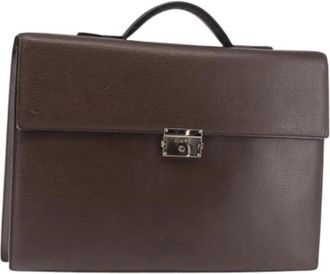 Loewe Pre-owned Leren Handtas - Dames - Vintage Handtas - Bruin - ONE Size - Leer - Vintage