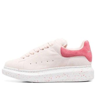 Alexander McQueen (WMNS) Alexander McQueen Larry Oversized Low-Top Sneakers Pink White 708067WIA5D6822