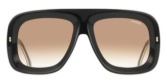 Carrera FLAGLAB 18 2M2/HA Womens Sunglasses Black Size 57