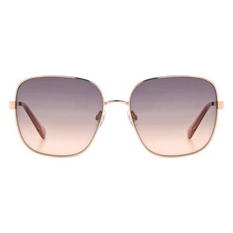Fossil Grey Fuchsia Gradient Square Ladies Sunglasses FOS 2133/G/S 0AU2/FF 57