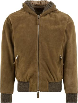 The Jack Leathers Jonathan Suede Jacket - Heren - Winterjassen - Bruin - XL - Su&egrave;de - Jassen