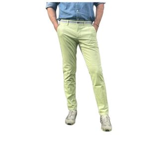 Mason's Heren, Broeken, Groen, Maat: XS Katoen