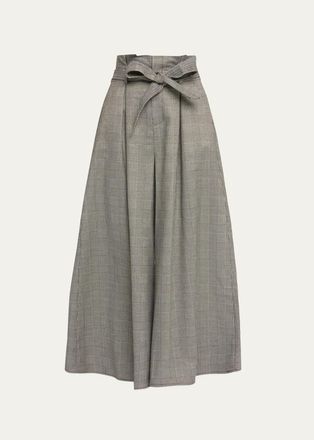 L'agence Lowen Paperbag Cropped Pants