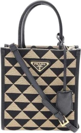 Prada Pre-owned Vintage Tote Bag - Dames - Vintage Shopper - Veelkleurig - ONE Size - Vintage