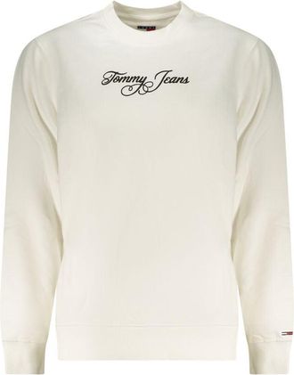 Tommy Hilfiger Witte Katoenen Dames Sweater