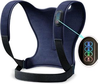 Trade Shop Trade Shop - Massaggiatore Wireless Riscaldante Per Schiena Spalle 3 Livelli Sollievo Dolore