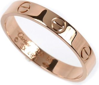 Cartier Pink Gold (18K) Band Ring (Pre-Owned)