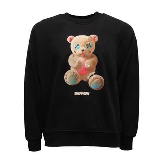Barrow Over Sweatshirt - male - BARROW - Sweatshirts - Black - S - Sweatshirts & Hoodies