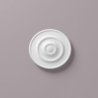 NMC Nmc - Roset&oacute;n R10 Arstyl Noel Marquet Elemento Decorativo Dise&ntilde;o Atemporal Cl&aacute;sico Blanco Di&aacute;metro 60 Cm