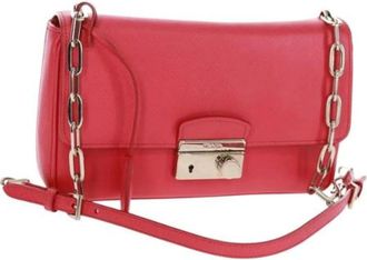 Prada Pre-owned Shoulder Bags, female, Red, Size: ONE SIZE Pre-owned Vintage Shoulder Bag