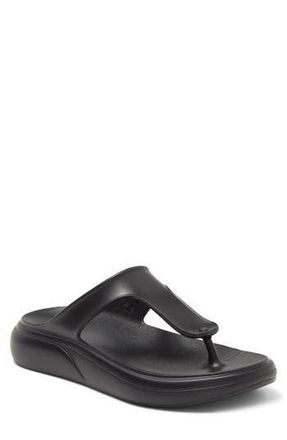 Stuart Weitzman Stuflex T-Strap Slide Sandal in Black at Nordstrom Rack, Size 10