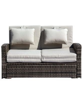 Courtyard Casual Miranda Loveseat To Daybed Combo