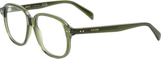 Celine Glasses, female, Green, Size: 54 MM Cl50171I 096 Eyeglasses