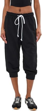 Free People Movement Flutter Joggers Womens Clothing Black : MD (Womens 8-10), Cotton