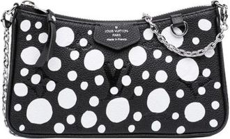 Louis Vuitton Pre-owned Easy Pouch - Dames - Vintage Schoudertas - Zwart - ONE Size - Leer - Vintage