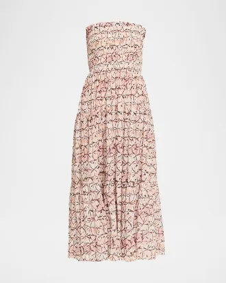 Ulla Johnson Luca Coverup Midi Dress