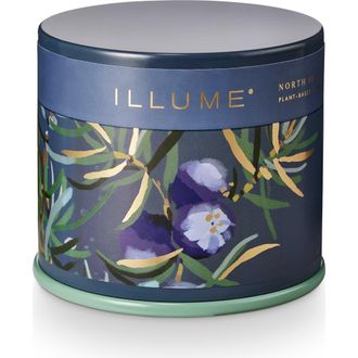 Illume Vanity Tin Candle in Blue at Nordstrom, Size Large