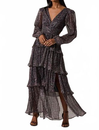 Astr Womens Anora Dress In Blue