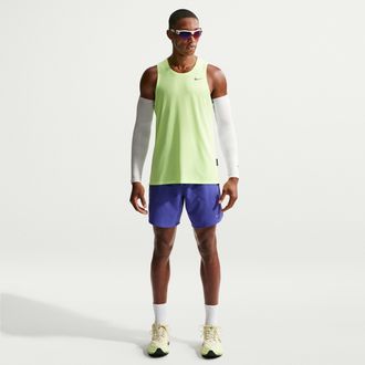 Nike Mens Stride Dri-FIT 7 Brief-Lined Running Shorts in Blue | IF2046-430