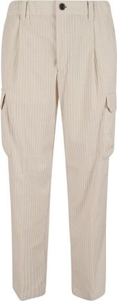 Herno Broek - Heren - Straight fit broeken - Beige - M - Broeken