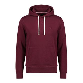 Tommy Hilfiger Hoodies & sweatvesten, Heren, Bruin, 2Xl, Katoen, Flag Embroidery Fleece Hoody