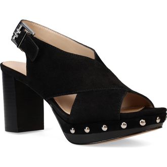 Pelle Moda Ambree Slingback Sandal in Black at Nordstrom, Size 11