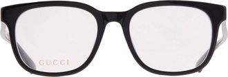 Gucci Demo Square Mens Eyeglasses GG2138OK 001 53