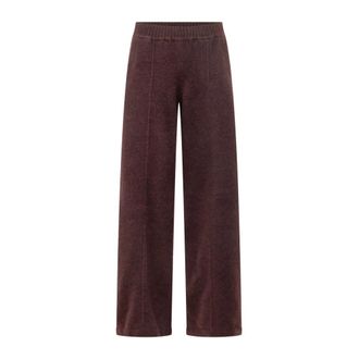 Laneus Wide Broeken - Dames - Wijde Broeken - Bruin - M - Broeken