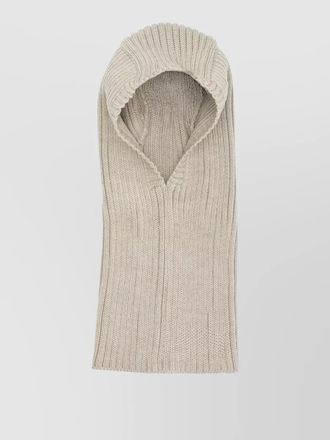 Needles merino wool balaclava
